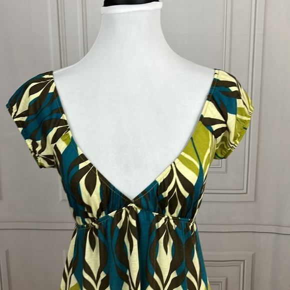 Retro print dress - Picture 2 of 11